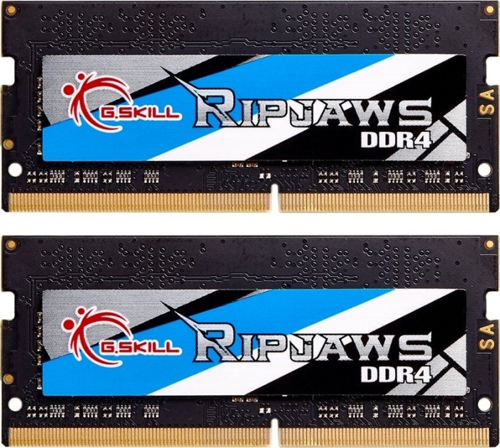 G.Skill RipJaws SO-DIMM Kit 16GB, DDR4-2666, CL18-18-18-43 (F4-2666C18D-16GRS)