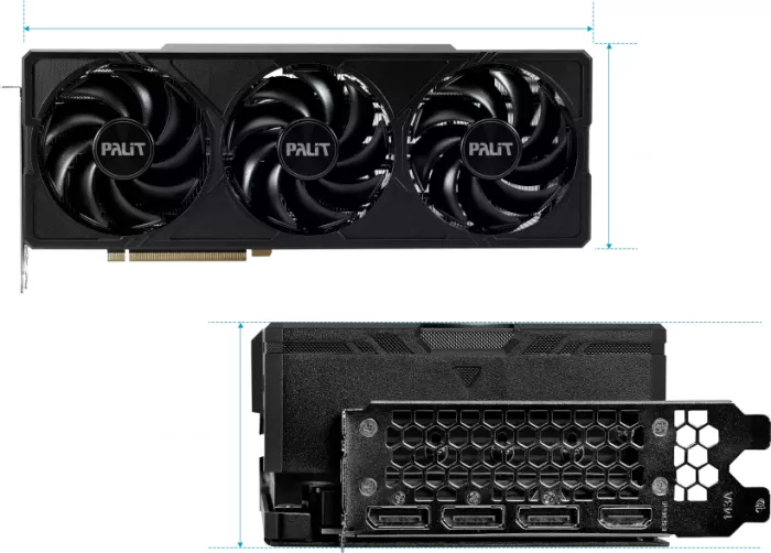 Palit GeForce RTX 4070 Ti JetStream, 12GB GDDR6X, HDMI, 3x DP