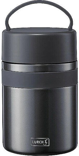Lurch Iso-Pot 2.0 Contenitore Termico In Acciaio Inox – 500/800 Ml – Grigio Metallizzato – Isolamento Sottovuoto 12h - 4