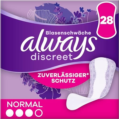always Discreet Inkontinenz Slipeinlage Normal 28 Slipeinlagen