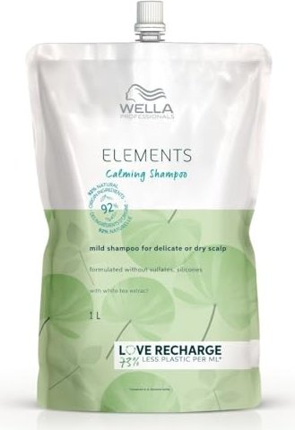 Wella Elements Care Balance Calm Shampoo Nachfüller, 1000ml