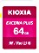 KIOXIA EXCERIA PLUS R98/W65 SDXC 64GB, UHS-I U3, Class 10 (LNPL1M064GG4)