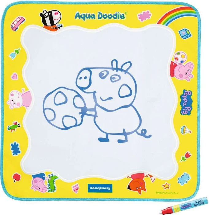 Ravensburger Ministeps Aqua Doodle ABC – Magische Malmatte 60 X 75 Cm – Malt Nur Mit Wasser, Trocknet Unsichtbar