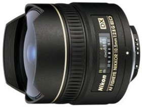 Nikon AF DX 10.5mm 2.8G Fisheye schwarz