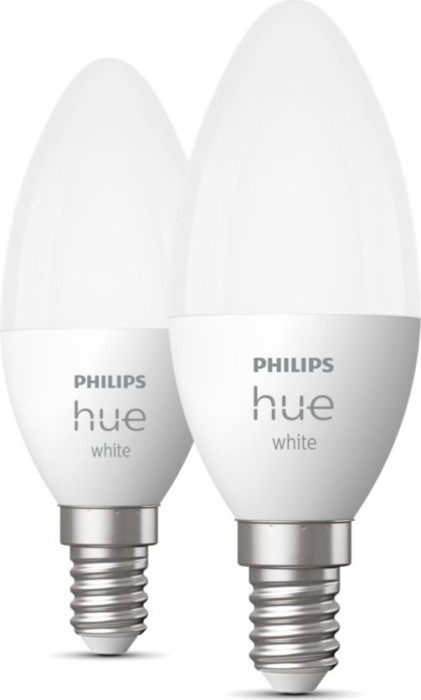 Philips Hue White 470 LED-Bulb E14 5.5W/827, 2er-Pack