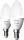 Philips Hue White 470 LED-Bulb E14 5.5W/827, 2er-Pack (929003021102)