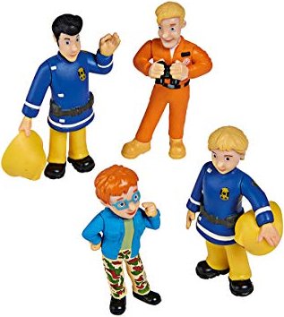 Simba Toys Fireman Sam Norman, Tom, Elvis & Penny