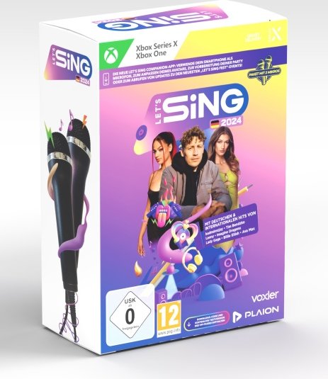 Let's Sing 2024 inkl. 2 Mikrofone (Xbox One/SX)
