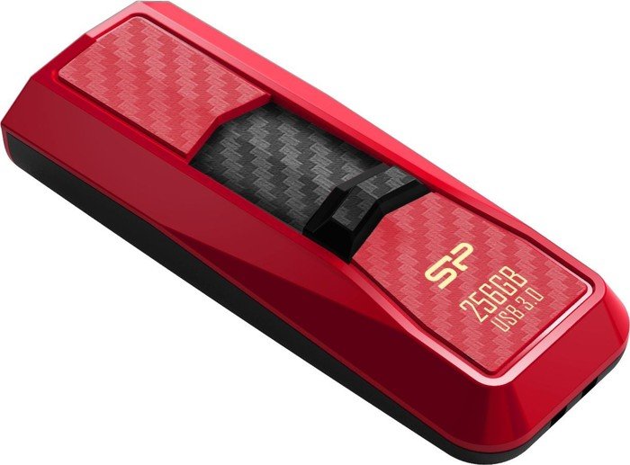 Silicon Power Blaze B50 czerwony 32GB, USB-A 3.0