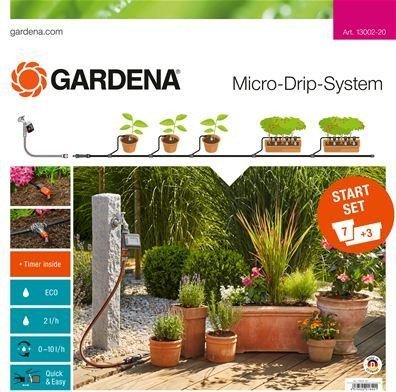 Gardena Micro-Drip-System Planztöpfe M automatic Start-Set