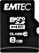 Emtec Classic R20/W12 microSDHC 8GB Kit, Class 10 (ECMSDM8GHC10CG)