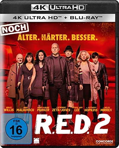 R.E.D. 2 - Noch Älter. Härter. Besser. (4K Ultra HD)