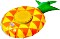 Celly Poolspeaker Pineapple (POOLPINEAPPLE)
