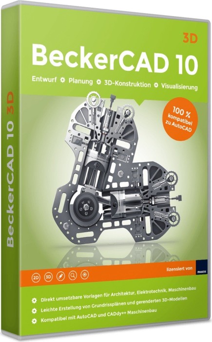 Markt+technika BeckerCAD 10 3D (niemiecki) (PC)