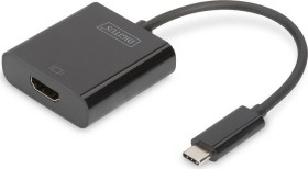 4K 60Hz USB Typ C zu HDMI Konverter für Computer mit USB C USB-C auf HDMI Adapter mit USB Stromversorgung Weiß 
