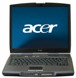 Acer Aspire 1400LC, Pentium 4, 256MB RAM, 20GB HDD, DE
