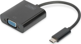 Digitus USB-C auf VGA Adapter schwarz