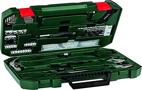 Bosch Accessories Promoline All in One zestaw narzędzi ręcznych, 110-częściowy plus walizka