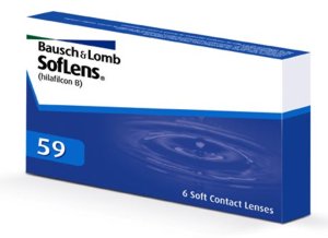 Bausch&Lomb SofLens 59, +1.00 dioptrie, sztuk 6
