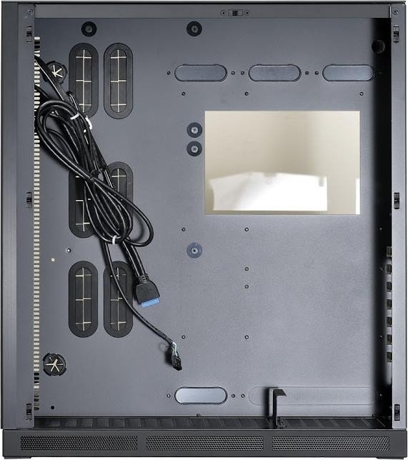 Lian Li O11, czarny, USB-C, szklane okno