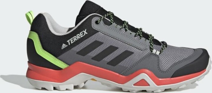 adidas Terrex AX3 grey three/core black/signal green (Herren)