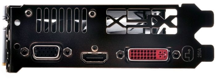 XFX Radeon R7 250 Core Edition, 1GB GDDR5, VGA, DVI, HDMI