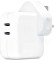 Apple Dual USB-C Power adapter, USB-power adapter [USB-C], 35W, UK (MNWP3B/A)