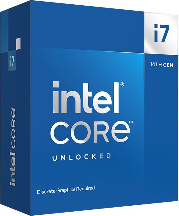 Intel Core i7-14700KF, 8C+12c/28T, 3.40-5.60GHz, box bez chłodzenia