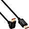 InLine DisplayPort/DisplayPort 1.4 Kabel gewinkelt oben, 2m (17152O)