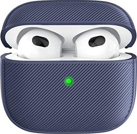 AhaStyle Protective Cover Texture do Apple AirPods 3 Midnight Blue
