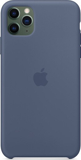 Apple Silikon Case für iPhone 11 Pro Max alaskablau