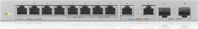 ZyXEL XGS1010 Desktop Gigabit Switch, 10x RJ-45, 2x SFP+