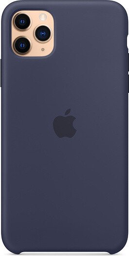 Apple Silikon Case für iPhone 11 Pro Max mitternachtsblau