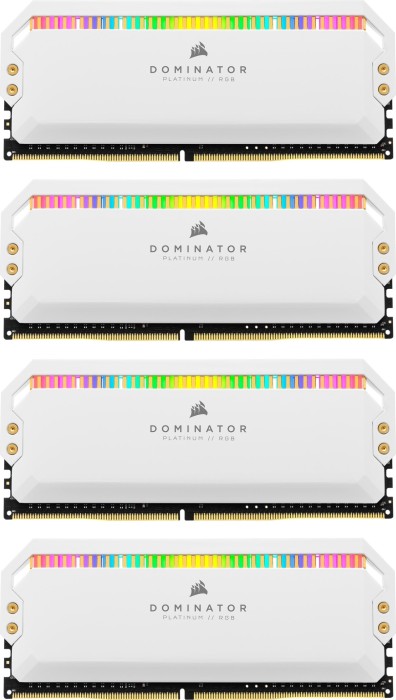 Corsair Dominator Platinum RGB White DIMM Kit 32GB, DDR4-3600, CL18-19-19-39