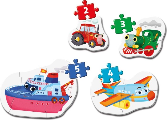 Clementoni My First Puzzles - Vehicles Boden