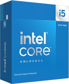 Intel Core i5-14600KF, 6C+8c/20T, 3.50-5.30GHz, boxed ohne Kühler (BX8071514600KF)
