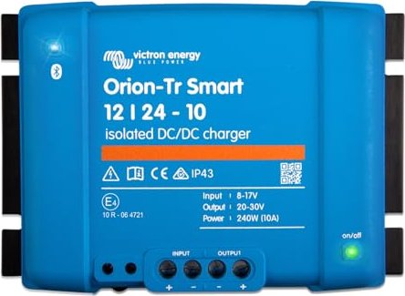 Orion-Tr Smart DC-DC Ladebooster isoliert 12V/24V-10A von Victron