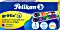 Pelikan griffix Großraum Tintenpatronen für griffix 4 Füllhalter, farbig bedruckt, blau, 5er-Pack (960583)