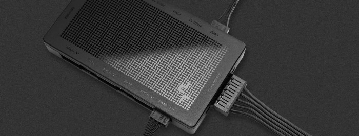 DeepCool SC790 PWM & RGB hub, Oświetlenie i rozdzielnik wentylatorów 6-krotny