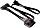 SilverStone 22-Pin SATA [gniazdko] na 7-Pin SATA [gniazdko] + 15-Pin SATA [wtyczka] kabel przejściówka (SST-CP13)
