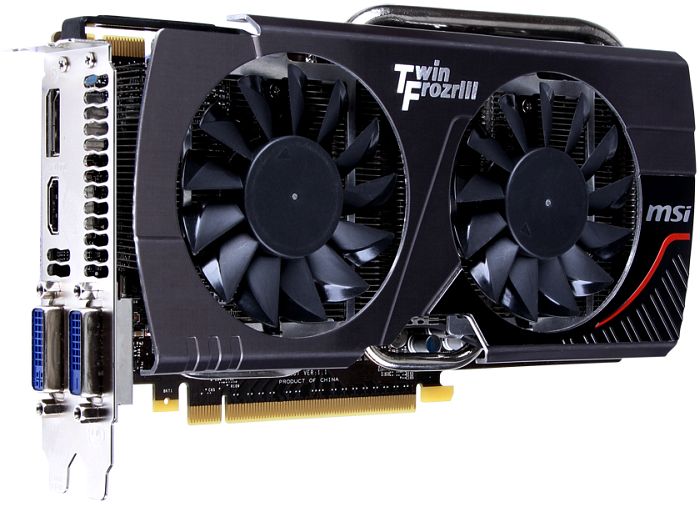 MSI GeForce GTX 650 Ti Boost, N650Ti-TF-2GD5/OC-BE, 2GB GDDR5, 2x DVI, HDMI, DP