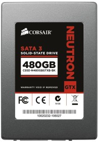 Corsair Neutron GTX - Rev. B - 480GB, SATA (CSSD-N480GBGTXB-BK)