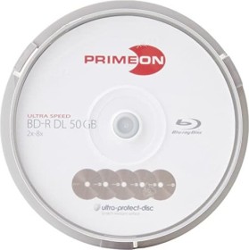 Primeon ultra-protect-disc BD-R 50GB, 8x, 10er Spindel