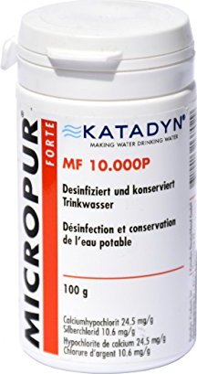 Katadyn Micropur Forte MF 10000P Trinkwasserentkeimer 100g