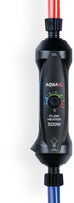 Aquael Flow Heater - der erste intelligente Durchlaufheizer für Frischwasser und Meerwasser-Aquarien