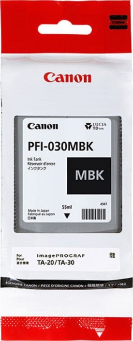 Canon tusz PFI-030 czarny matowy