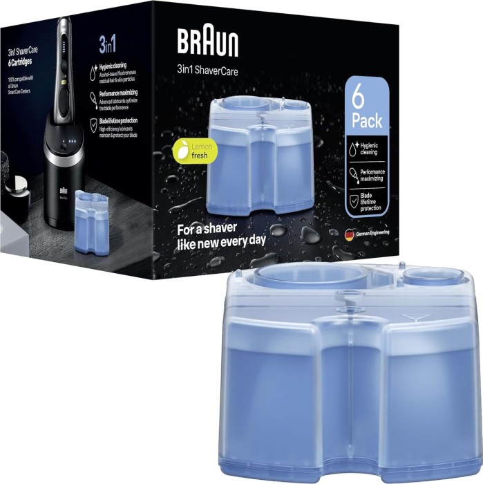 Braun CCR 6 Clean&Renew Reinigungskartusche, 6er-Pack