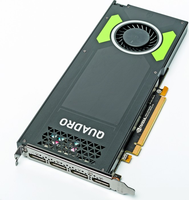 PNY Quadro P4000, 8GB GDDR5, 4x DP