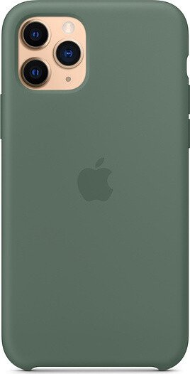 Apple Silikon Case für iPhone 11 Pro piniengrün