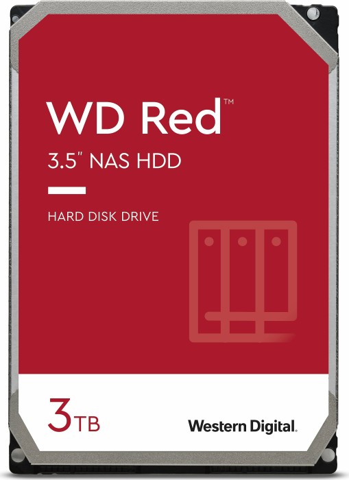 Western Digital WD Red 3TB, SATA 6Gb/s